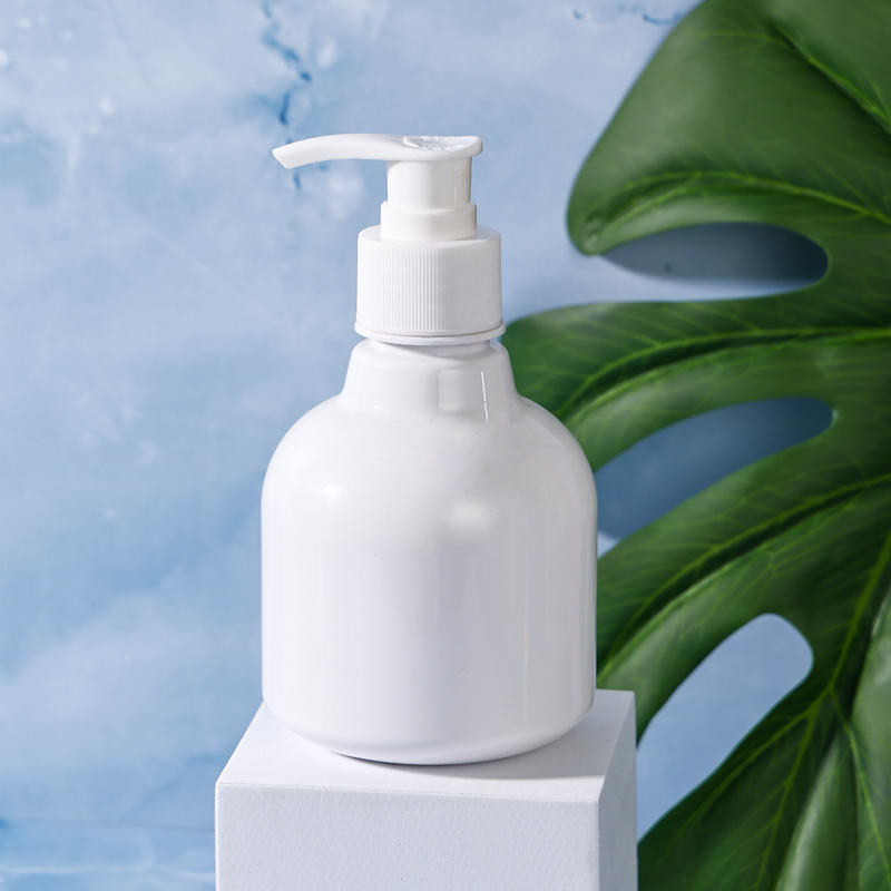 300ml 白色PET乳液压泵瓶